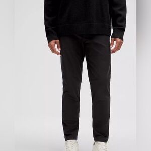 Lululemon ABC Slim Fit Pants Mens Size 31 Black Warpstreme Utilitech M5AY4S